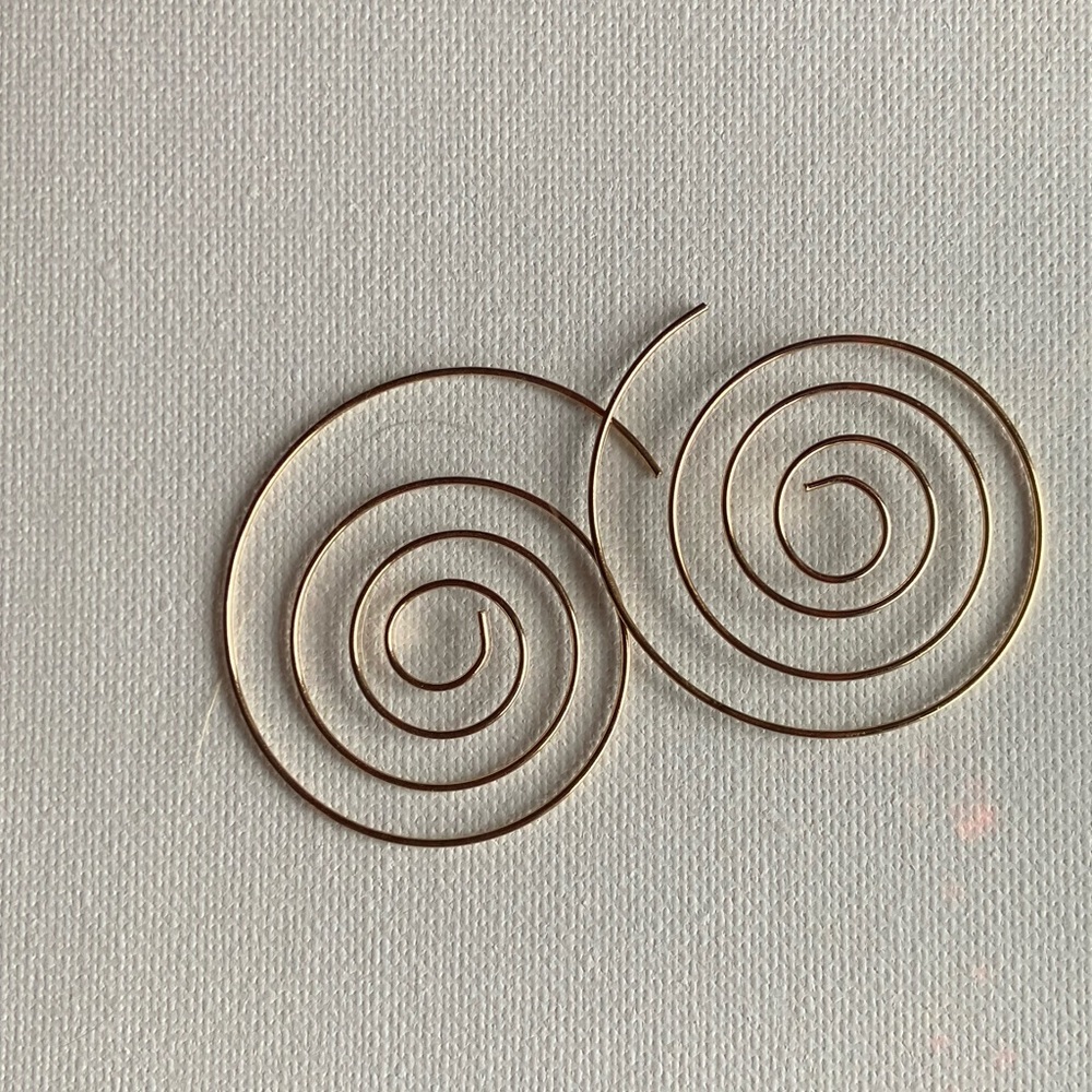 twisted earrings